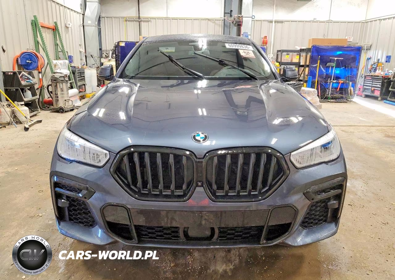 2022 BMW X6 M50I VIN:5UXCY8C06N9M36501 - 5