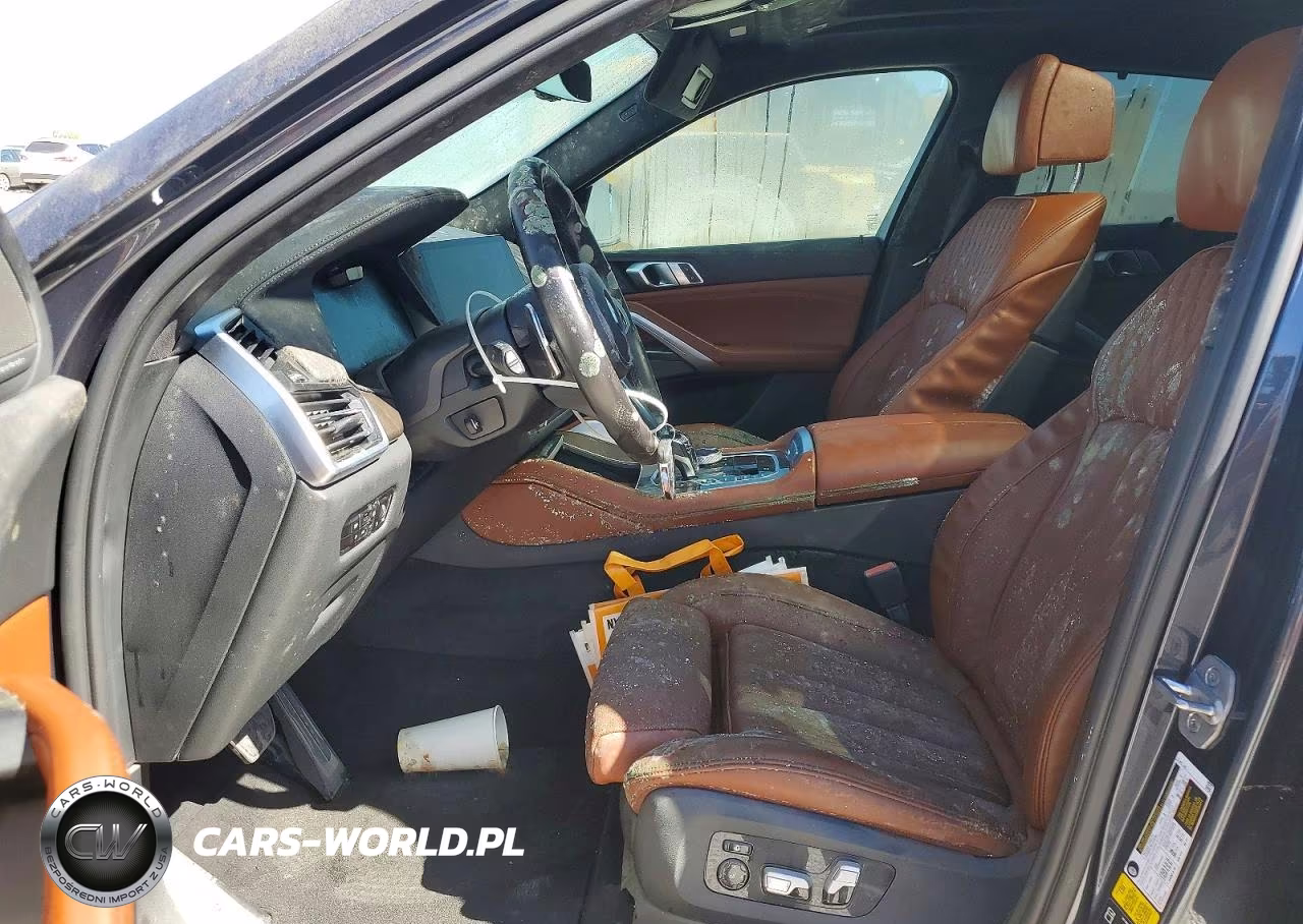 2022 BMW X6 M50I VIN:5UXCY8C06N9M36501 - 7
