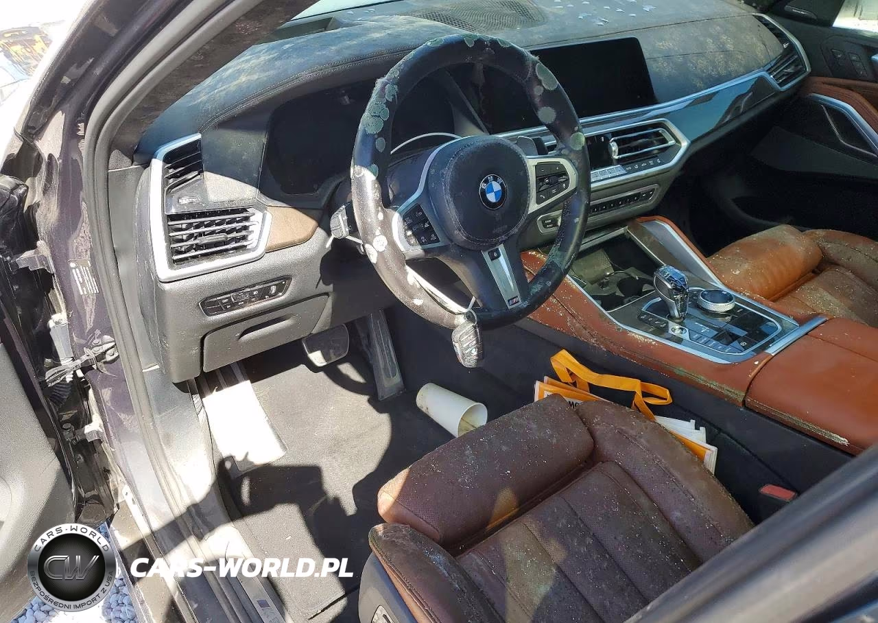 2022 BMW X6 M50I VIN:5UXCY8C06N9M36501 - 8