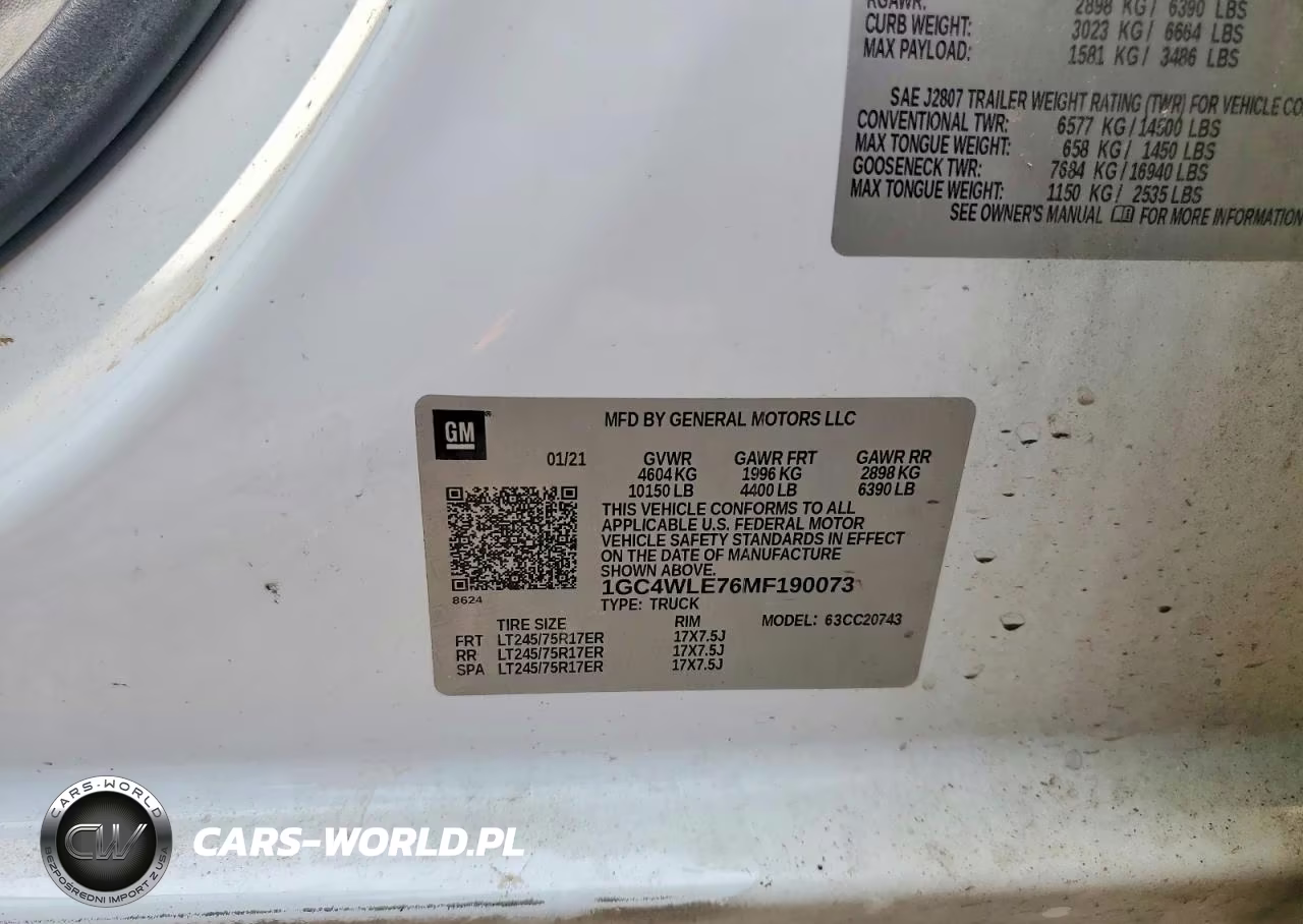 2021 Chevrolet Silverado C2500 Heavy Duty VIN:1GC4WLE76MF190073 - 13