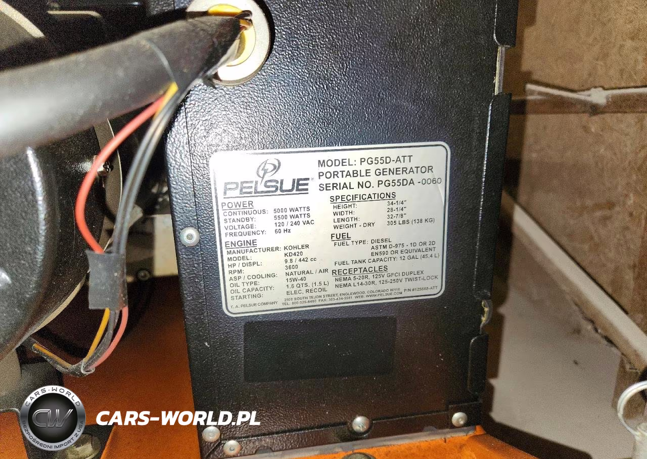 2012 Pelsue Pg55D-Att Generator VIN:PG55DA0060 - 10