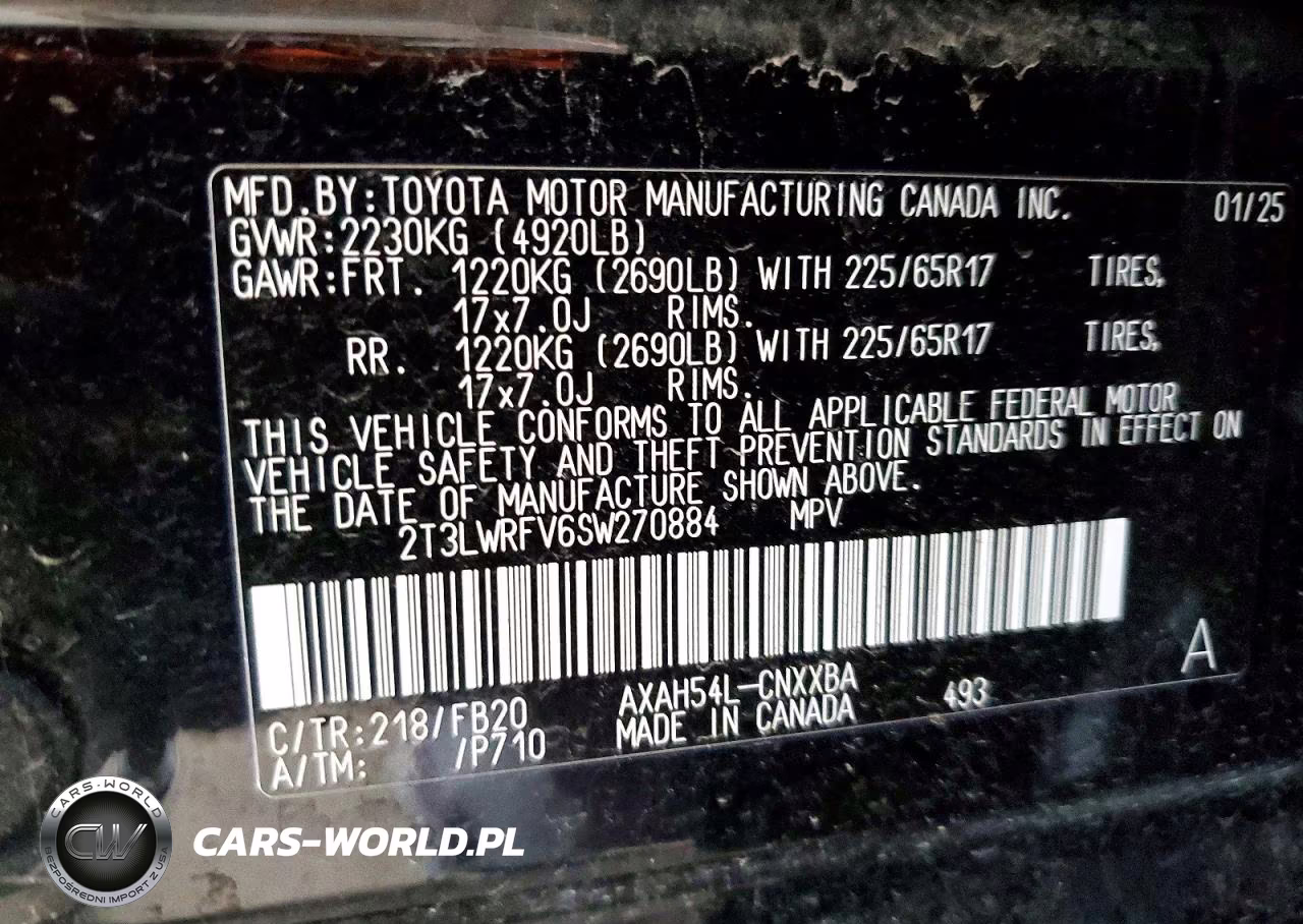 2025 Toyota Rav4 Le VIN:2T3LWRFV6SW270884 - 13