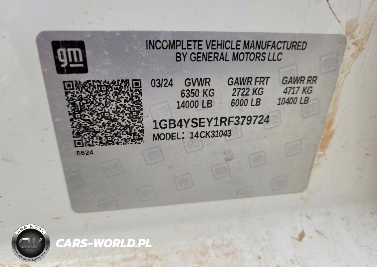 2024 Chevrolet Silverado K3500 VIN:1GB4YSEY1RF379724 - 12