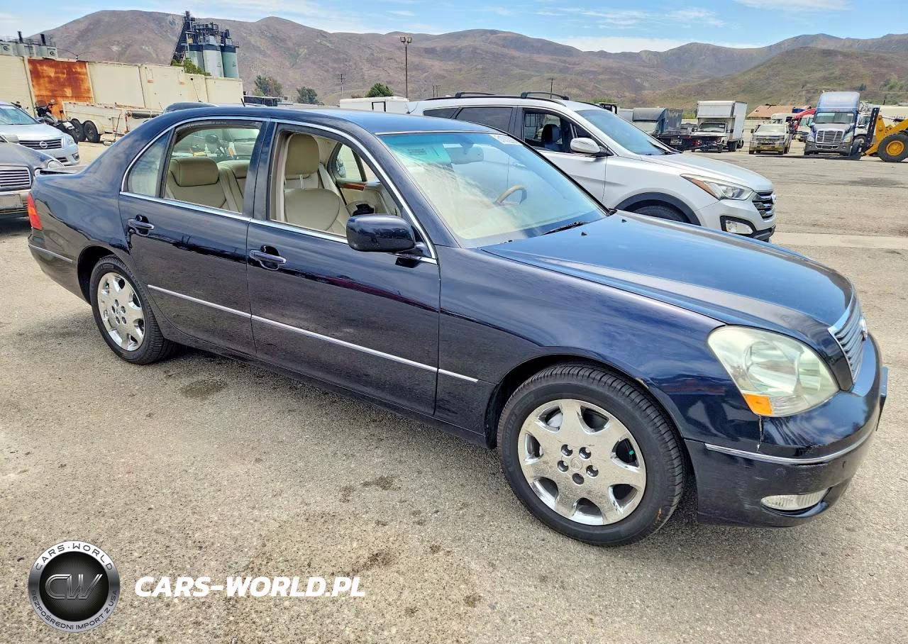 2003 Lexus Ls 430 VIN:JTHBN30F430122640 - 4