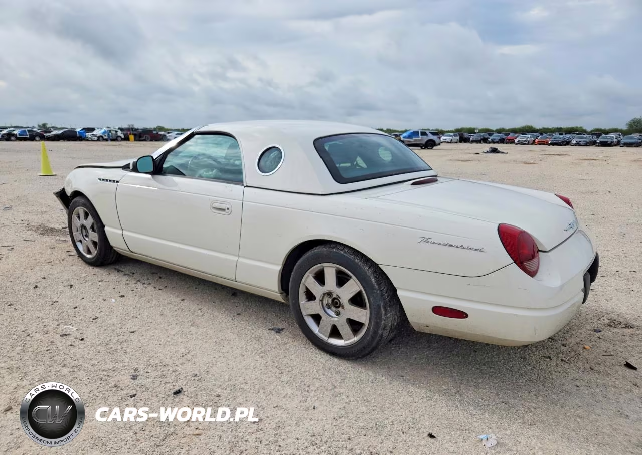 2002 Ford Thunderbird VIN:1FAHP60A02Y117646 - 2