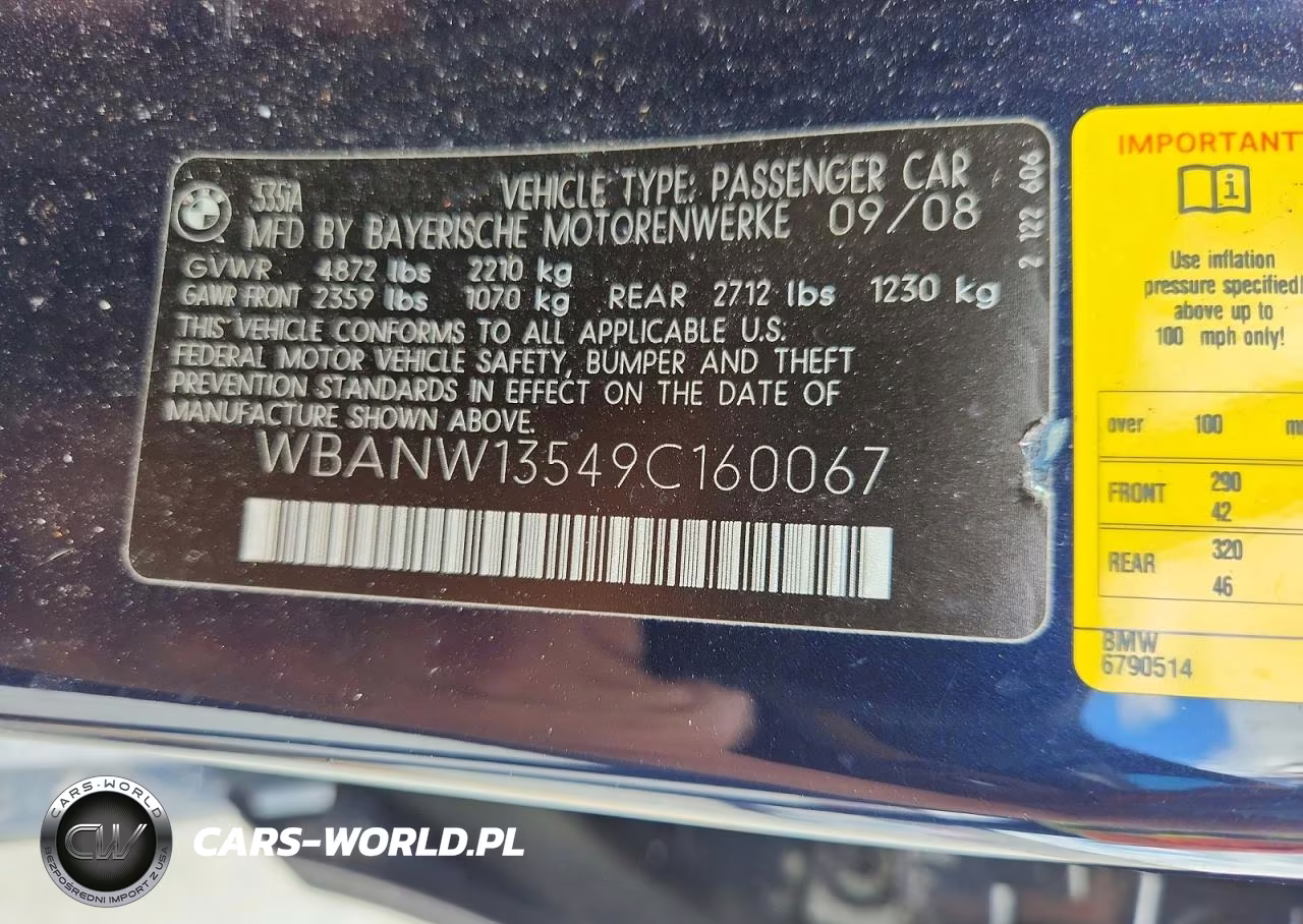 2009 BMW 535 I VIN:WBANW13549C160067 - 12