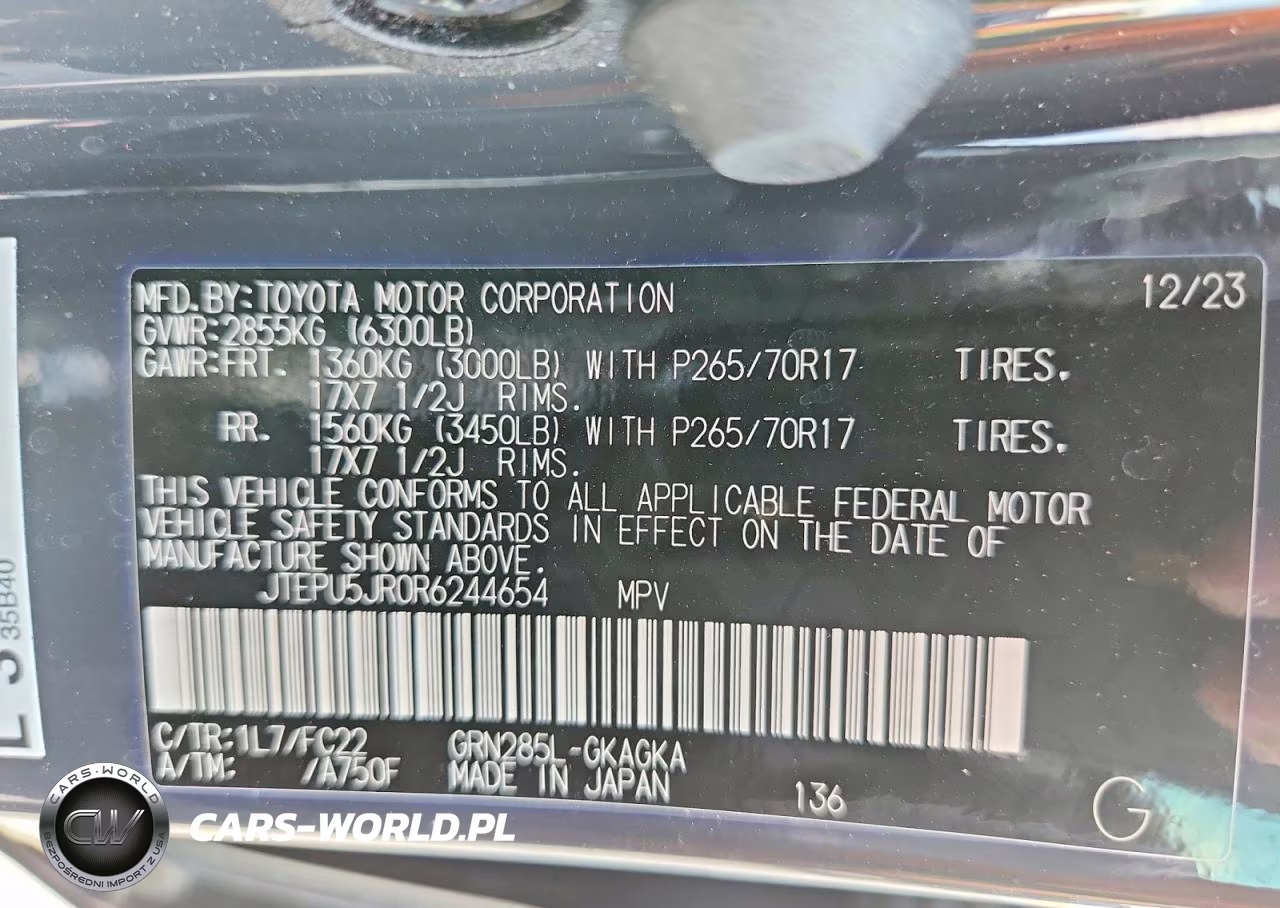 2024 Toyota 4Runner Trd Off-Road VIN:JTEPU5JR0R6244654 - 13