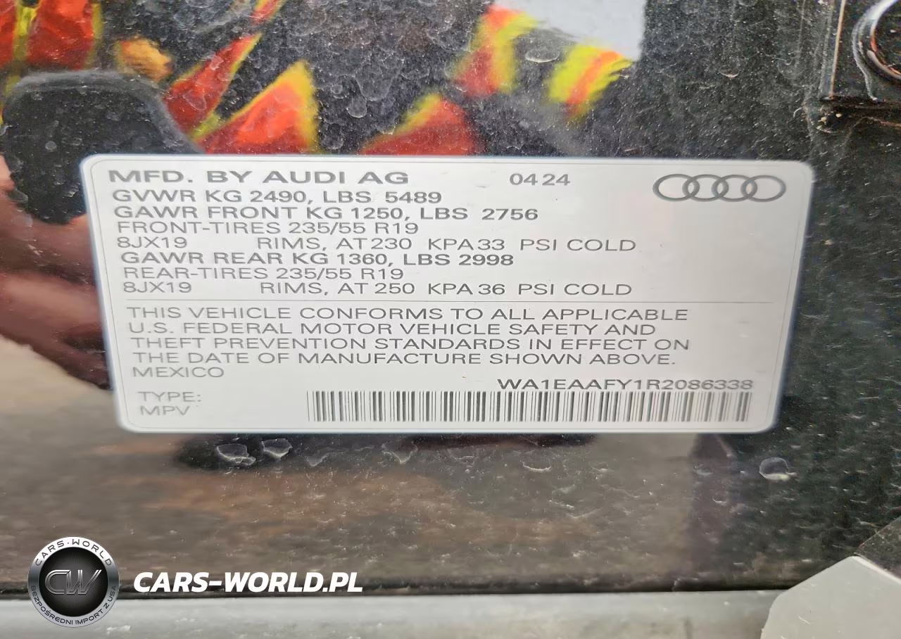 2024 Audi Q5 Premium Plus 45 VIN:WA1EAAFY1R2086338 - 13