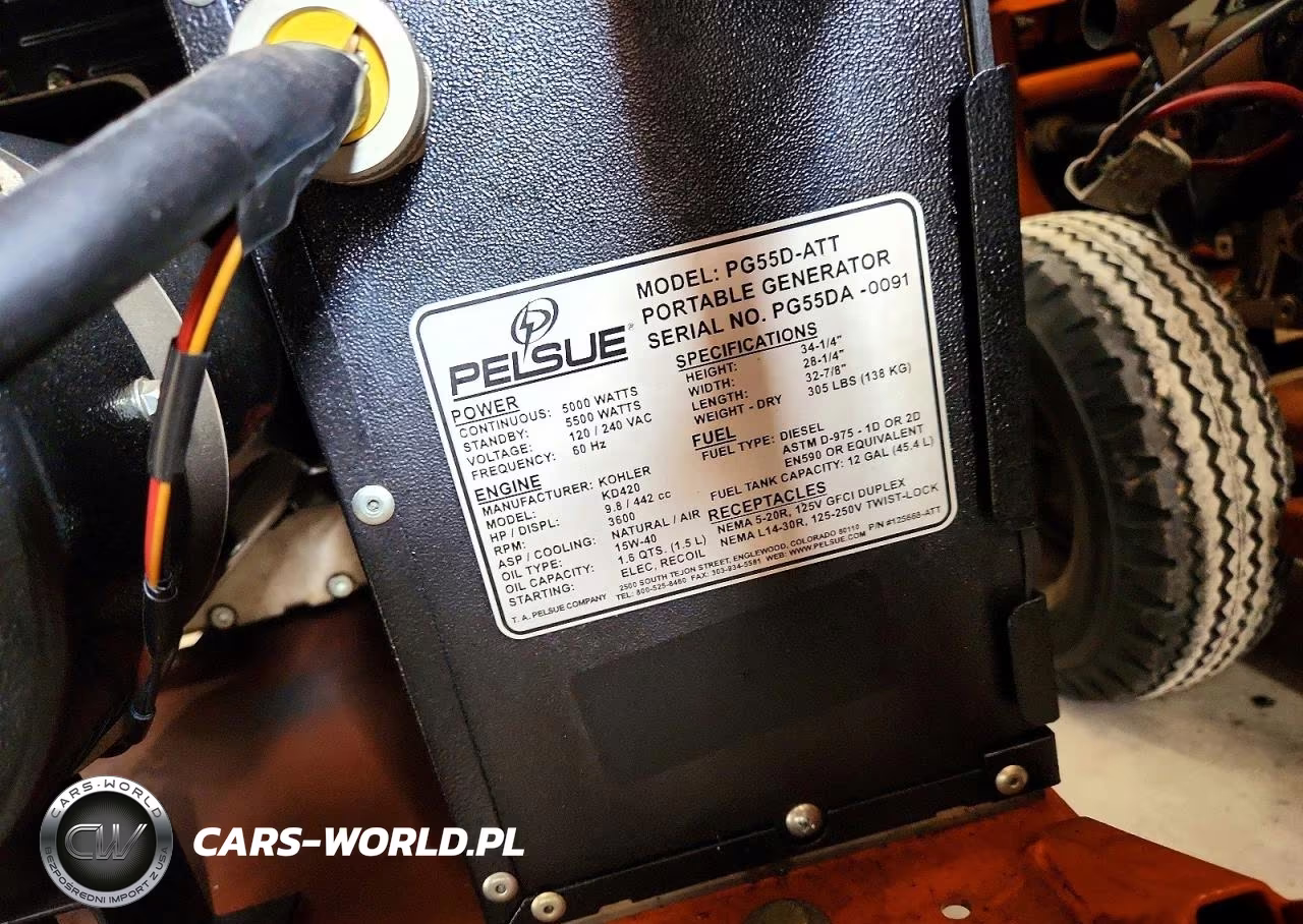 2012 Pelsue Pg55D-Att Generator VIN:PG55DA0091 - 10