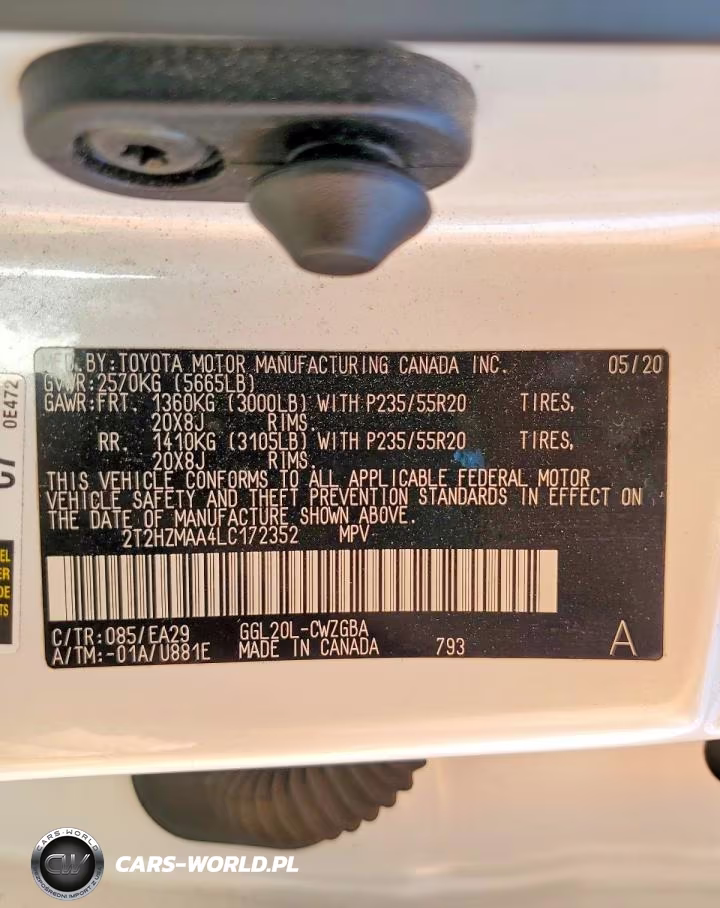 2020 Lexus Rx 350 VIN:2T2HZMAA4LC172352 - 14