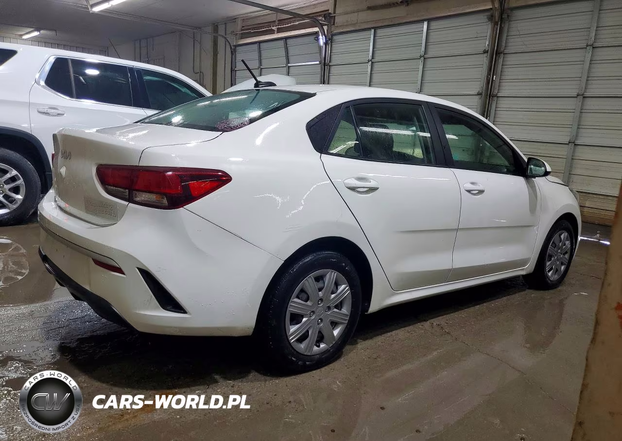 2022 Kia Rio S VIN:3KPA24AD4NE496457 - 3