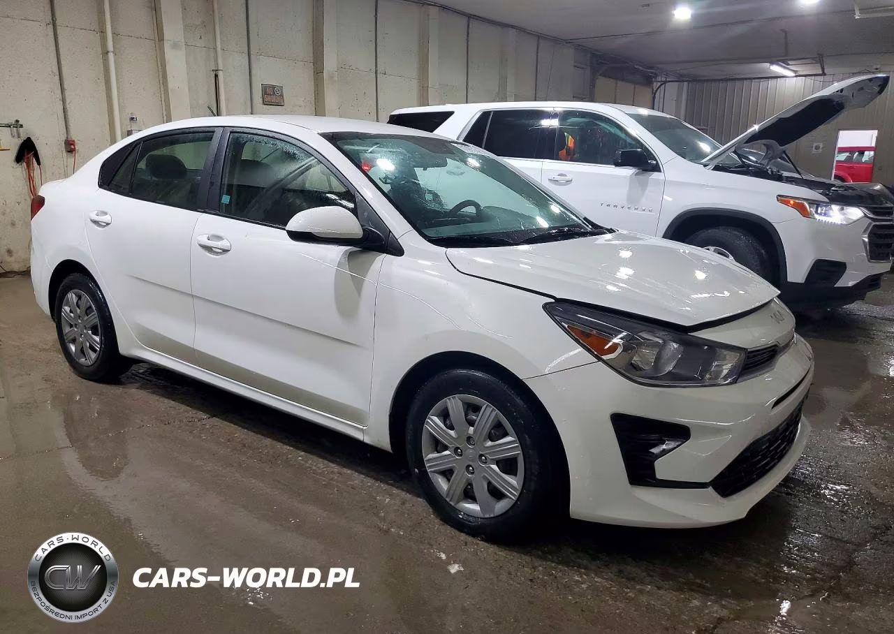 2022 Kia Rio S VIN:3KPA24AD4NE496457 - 4