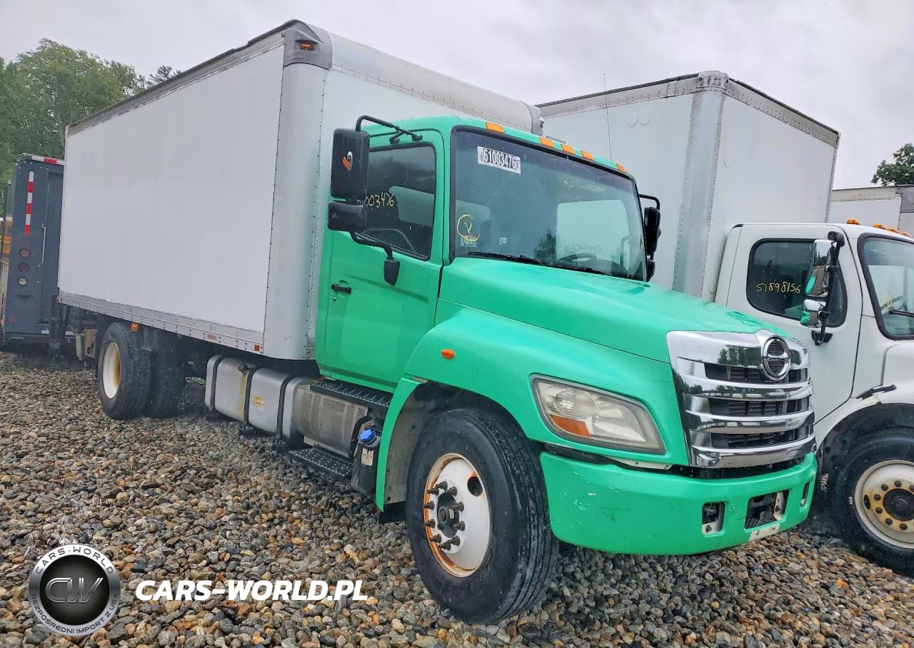 2012 Hino 258-268 Box Truck VIN:5PVNE8JP7C4S50334 - 4