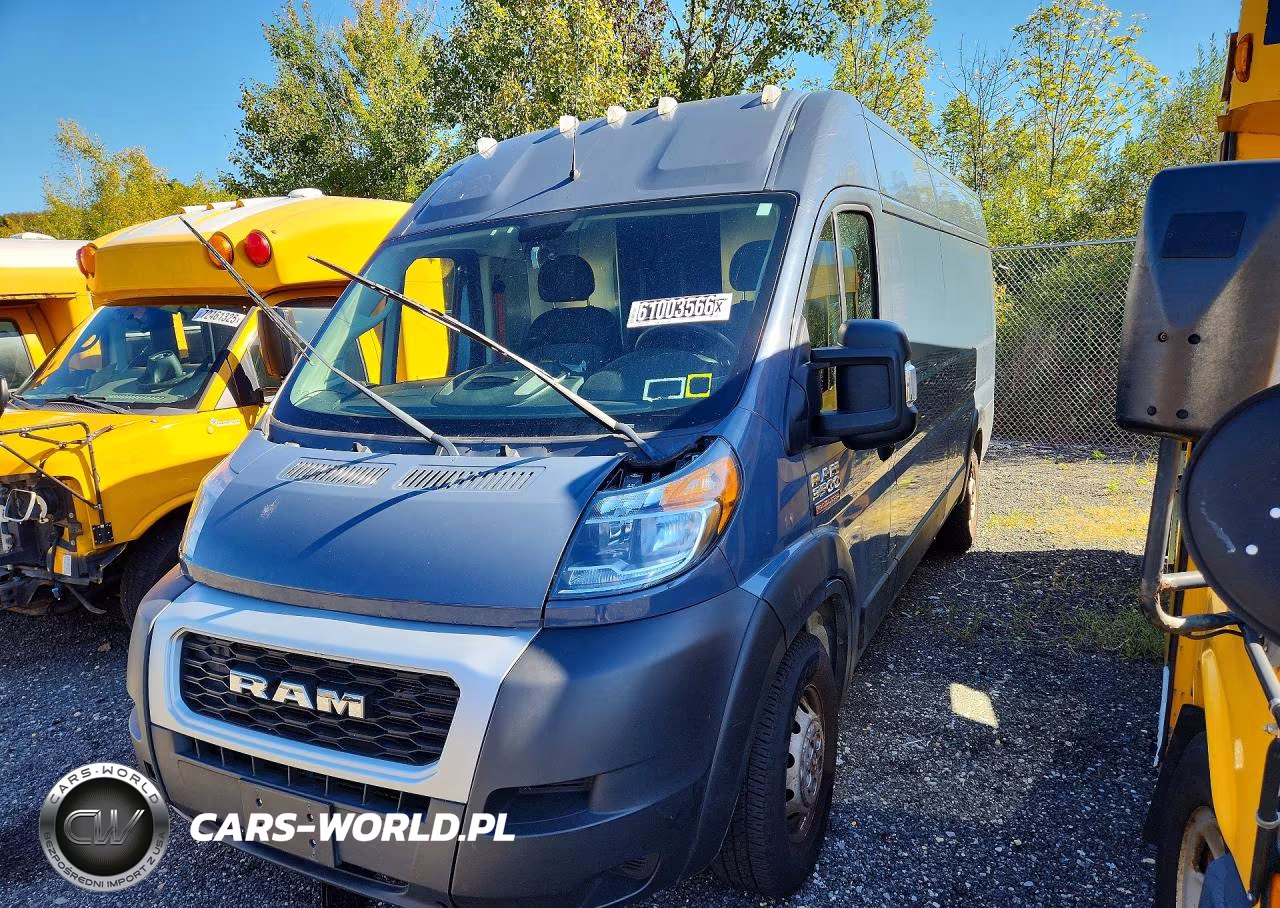 2020 Ram Promaster 3500 Delivery Van VIN:3C6URVJG4LE147683 - 1