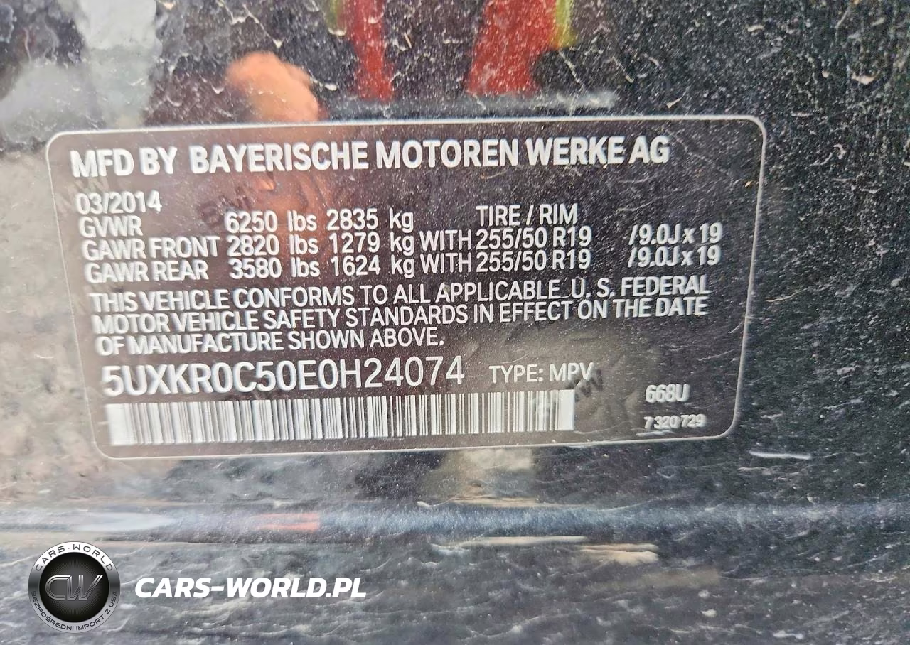 2014 BMW X5 xDrive35I VIN:5UXKR0C50E0H24074 - 13