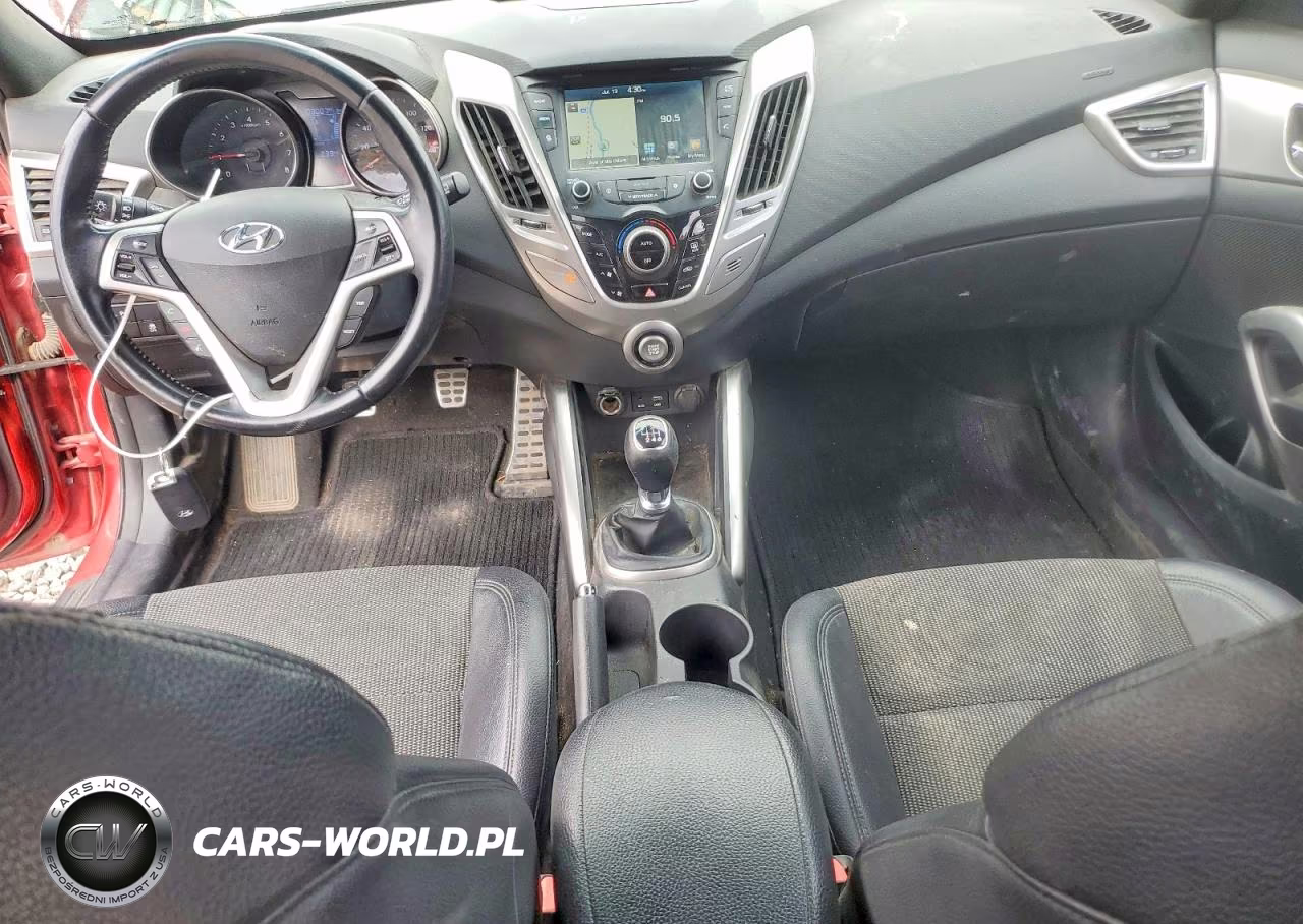 2016 HYUNDAI VELOSTER  VIN:KMHTC6AD5GU295717 - 8