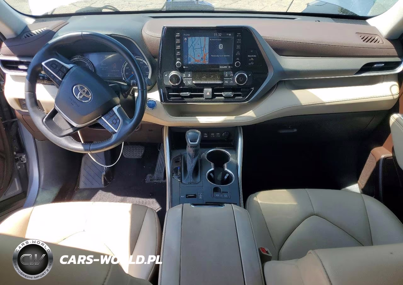 2022 Toyota Highlander Hybrid Xle VIN:5TDHBRCH7NS099729 - 8