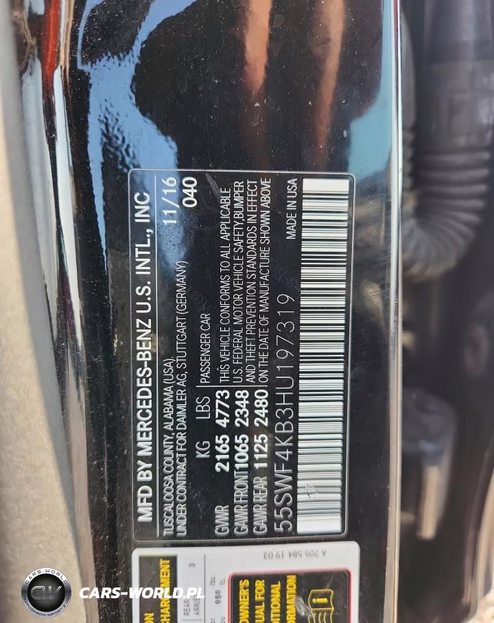 2017 Mercedes-Benz C 300 4Matic VIN:55SWF4KB3HU197319 - 13