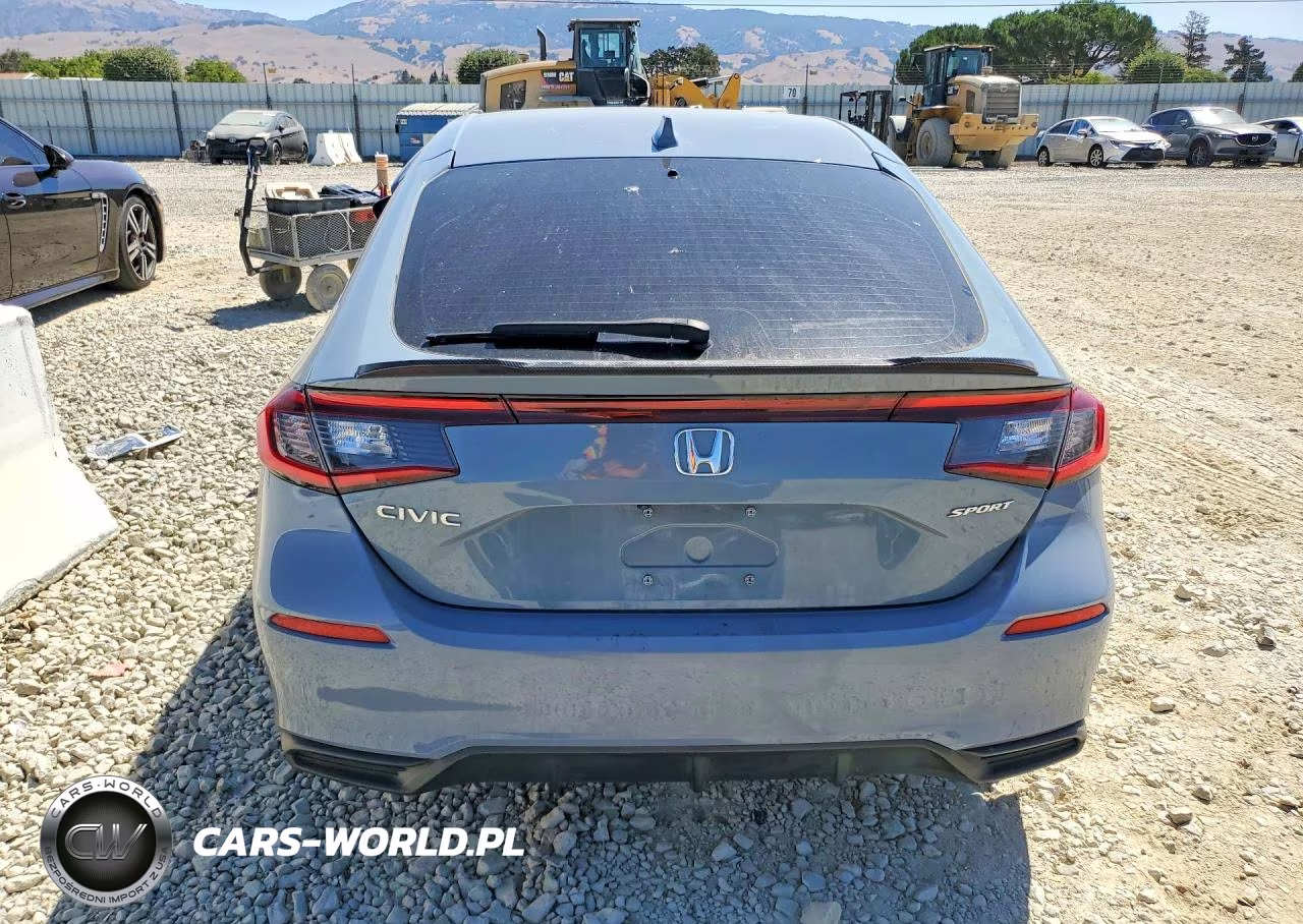 2024 Honda Civic Sport VIN:19XFL2H88RE019536 - 6