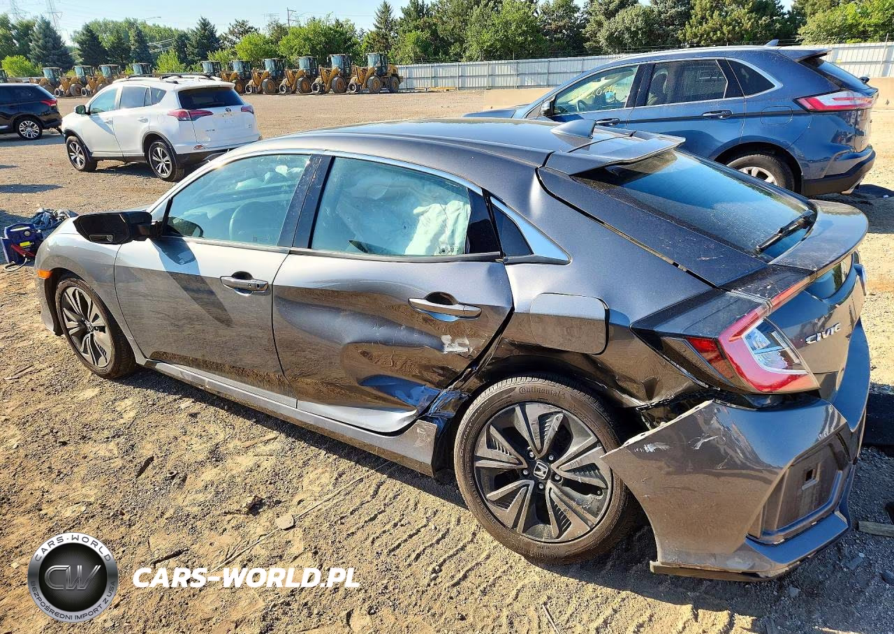 2018 Honda Civic Ex VIN:SHHFK7H6XJU210483 - 2