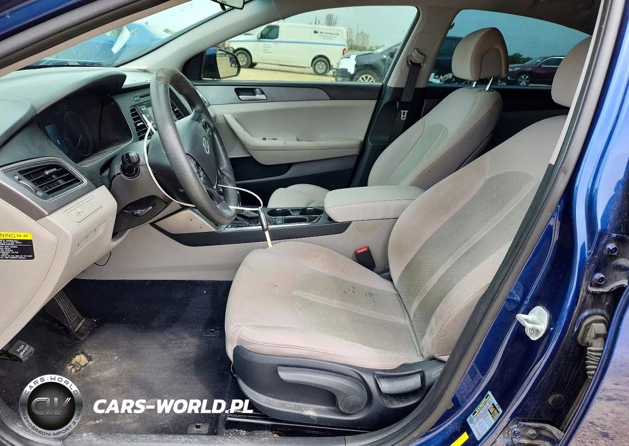 2017 Hyundai Sonata Se VIN:5NPE24AF6HH567922 - 7