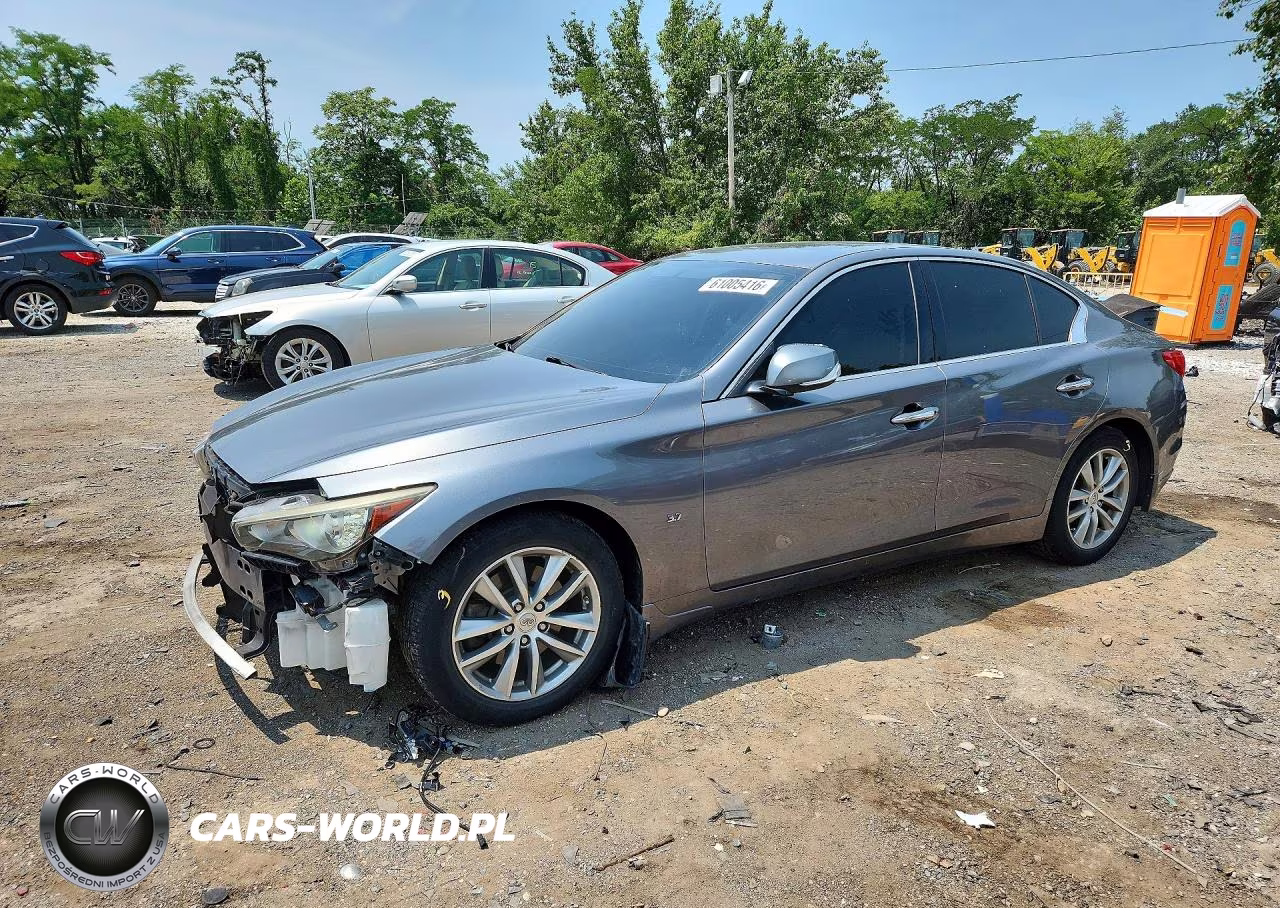 2014 Infiniti Q50 Premium VIN:JN1BV7AR1EM696824 - 1