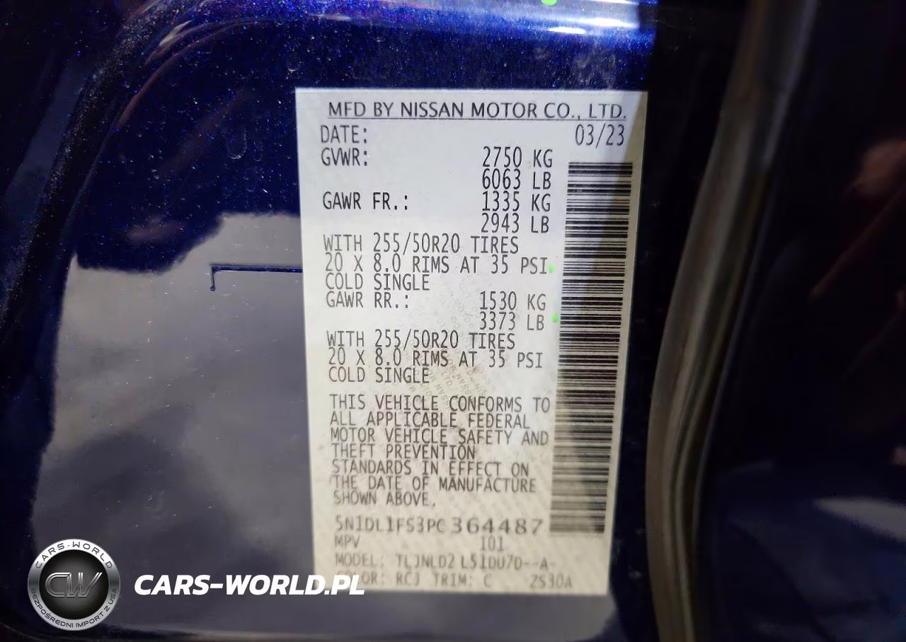 2023 Infiniti Qx60 Luxe VIN:5N1DL1FS3PC364487 - 14