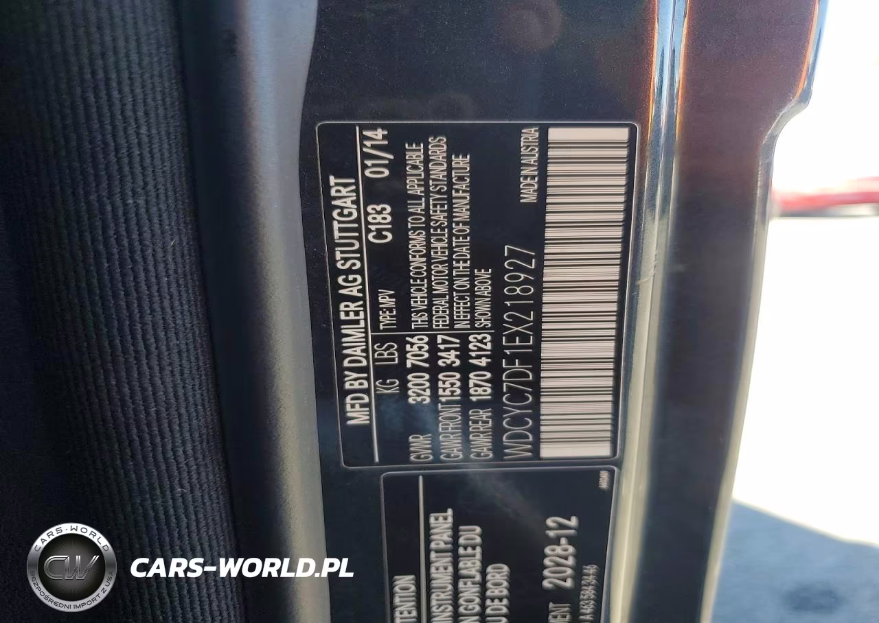 2014 Mercedes-Benz G 63 Amg VIN:WDCYC7DF1EX218927 - 12
