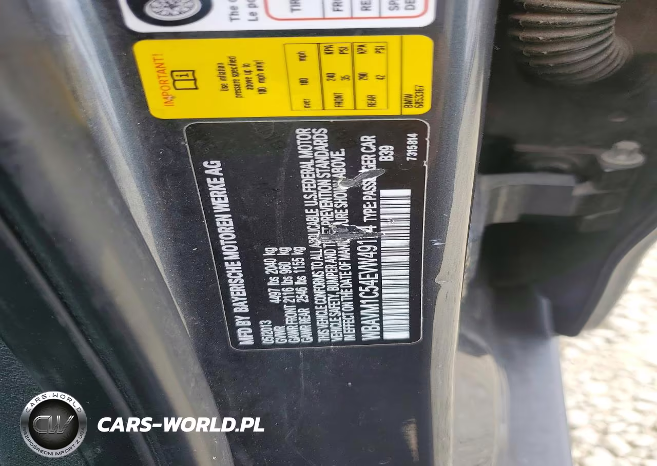 2014 BMW X1 Sdrive28I VIN:WBAVM1C54EVW49184 - 13