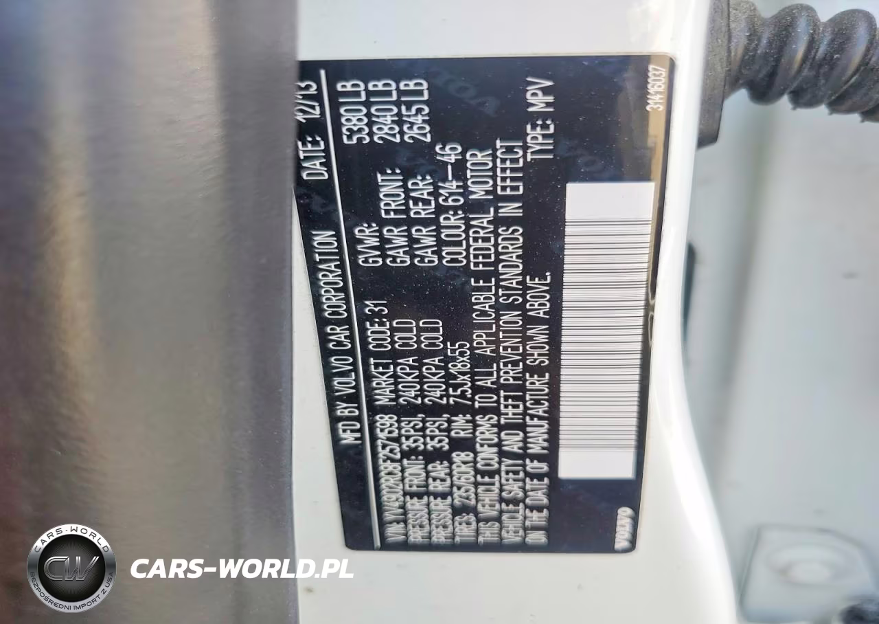 2015 Volvo Xc60 T6 Premier+ VIN:YV4902RC8F2571598 - 13