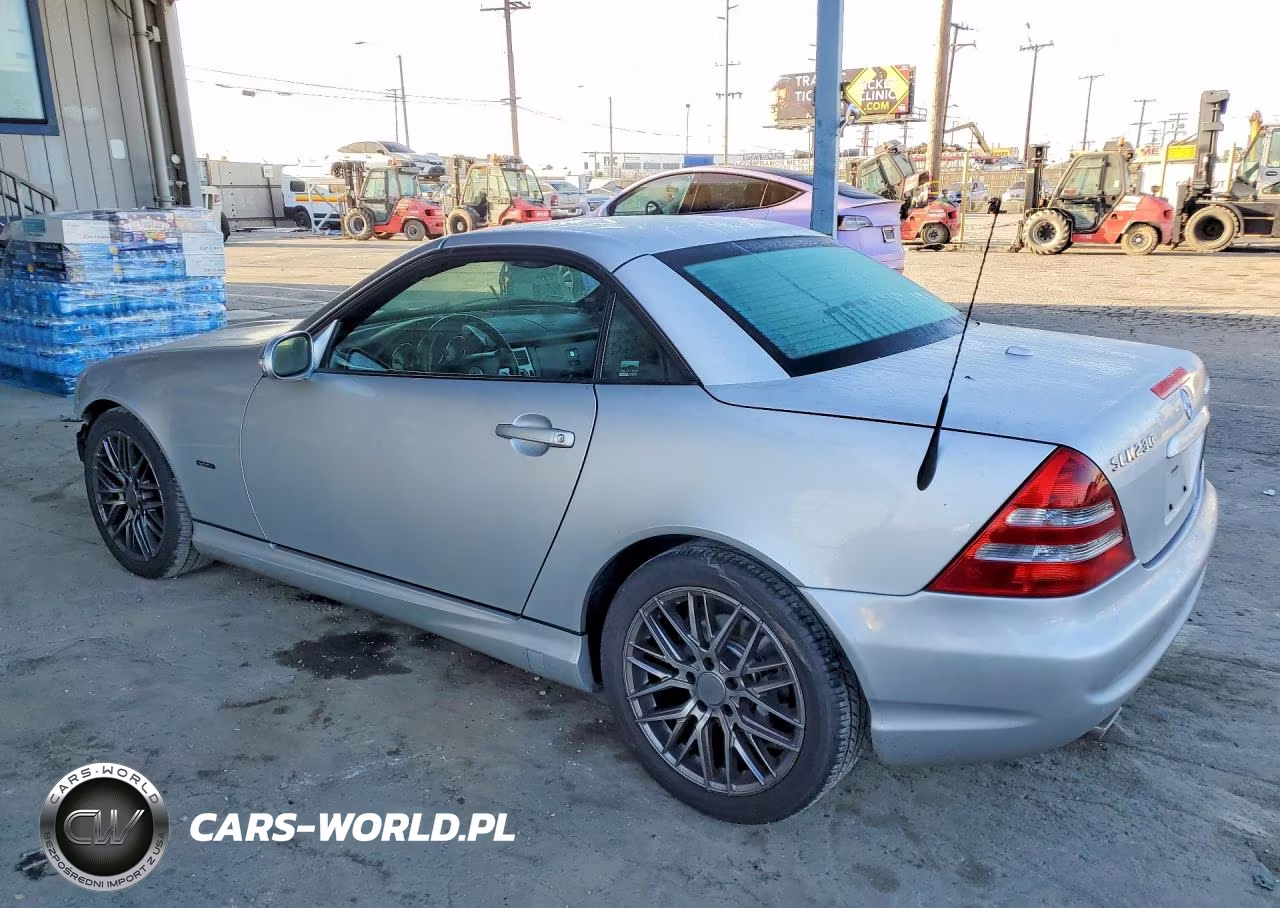 2001 Mercedes-Benz Slk 230 Kompressor VIN:WDBKK49F21F172755 - 2