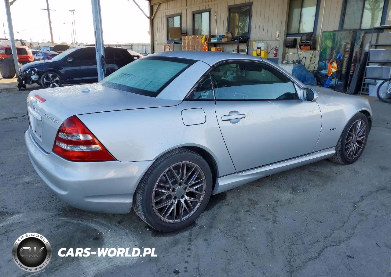 2001 Mercedes-Benz Slk 230 Kompressor VIN:WDBKK49F21F172755 - 3