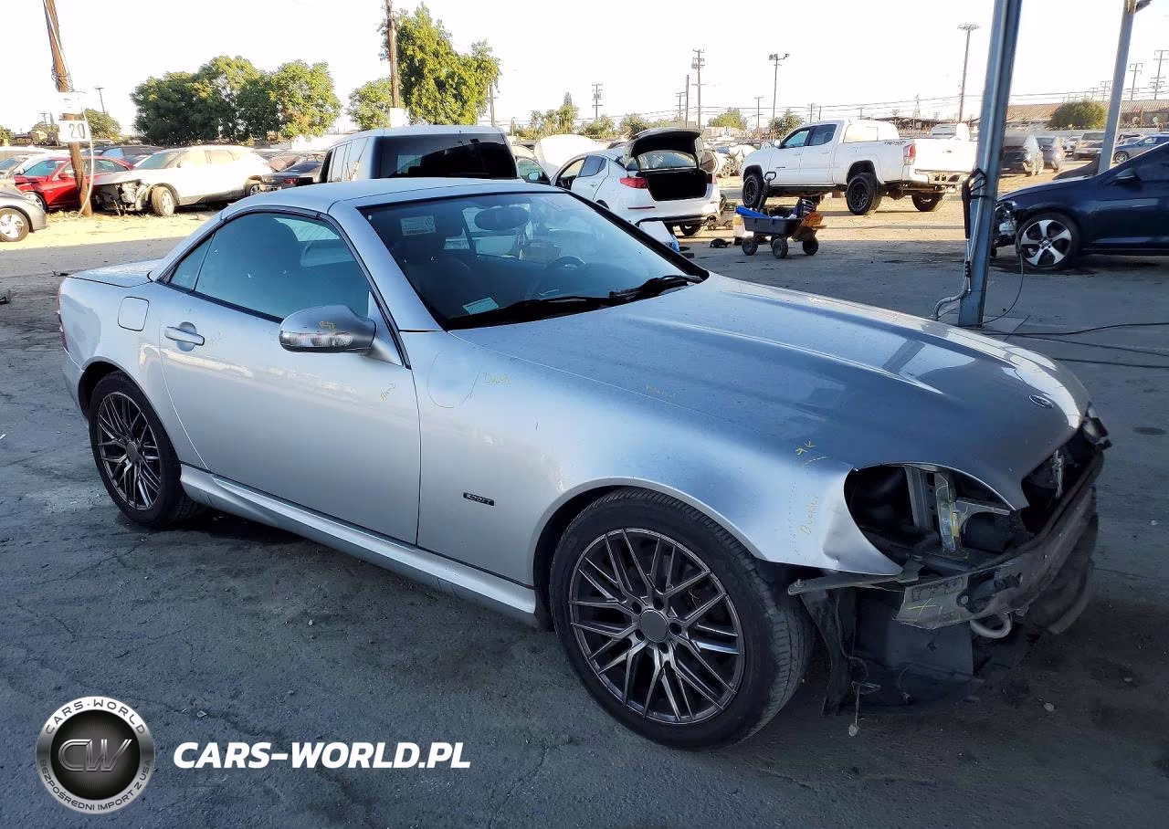 2001 Mercedes-Benz Slk 230 Kompressor VIN:WDBKK49F21F172755 - 4