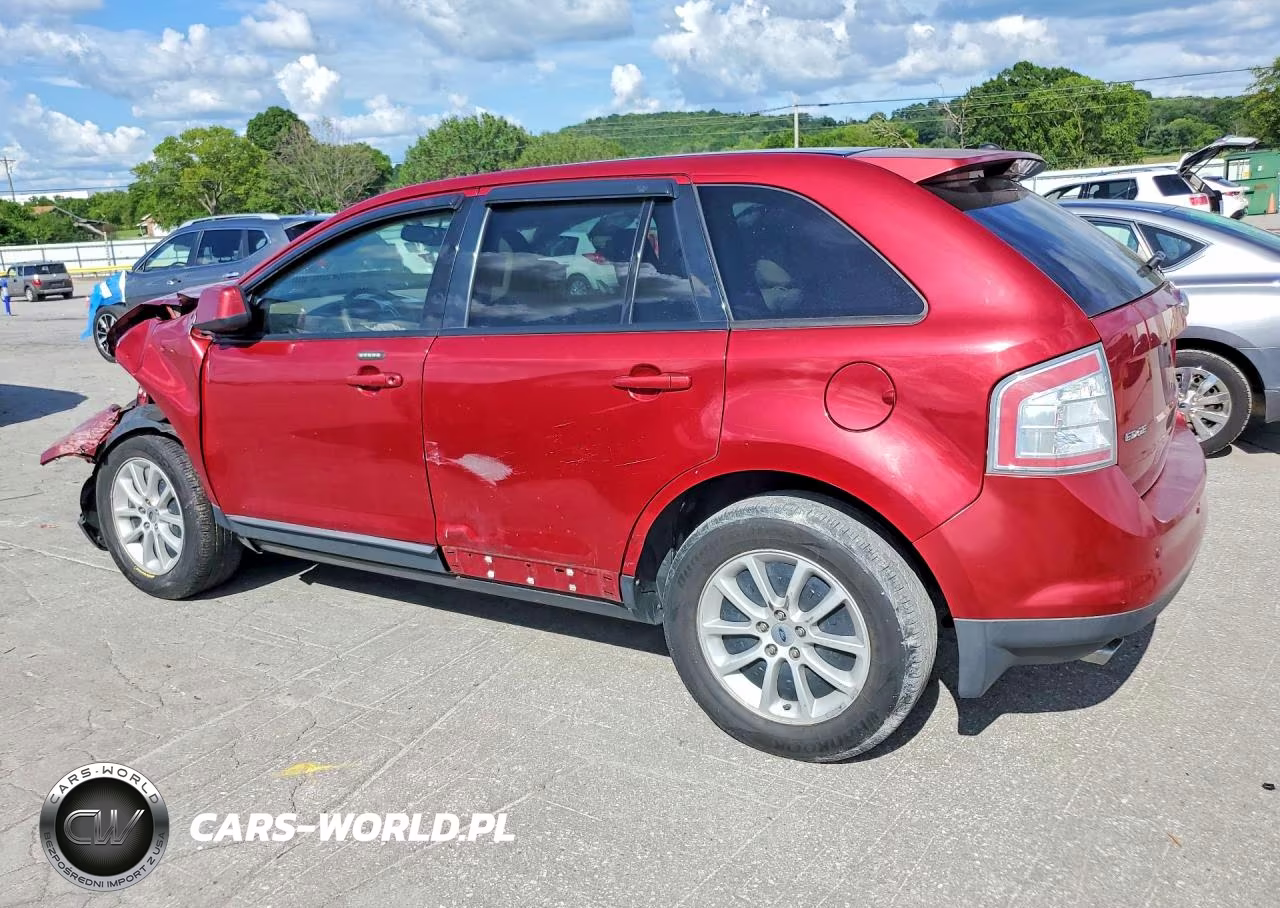 2007 Ford Edge Sel Plus VIN:2FMDK39C87BA97222 - 2