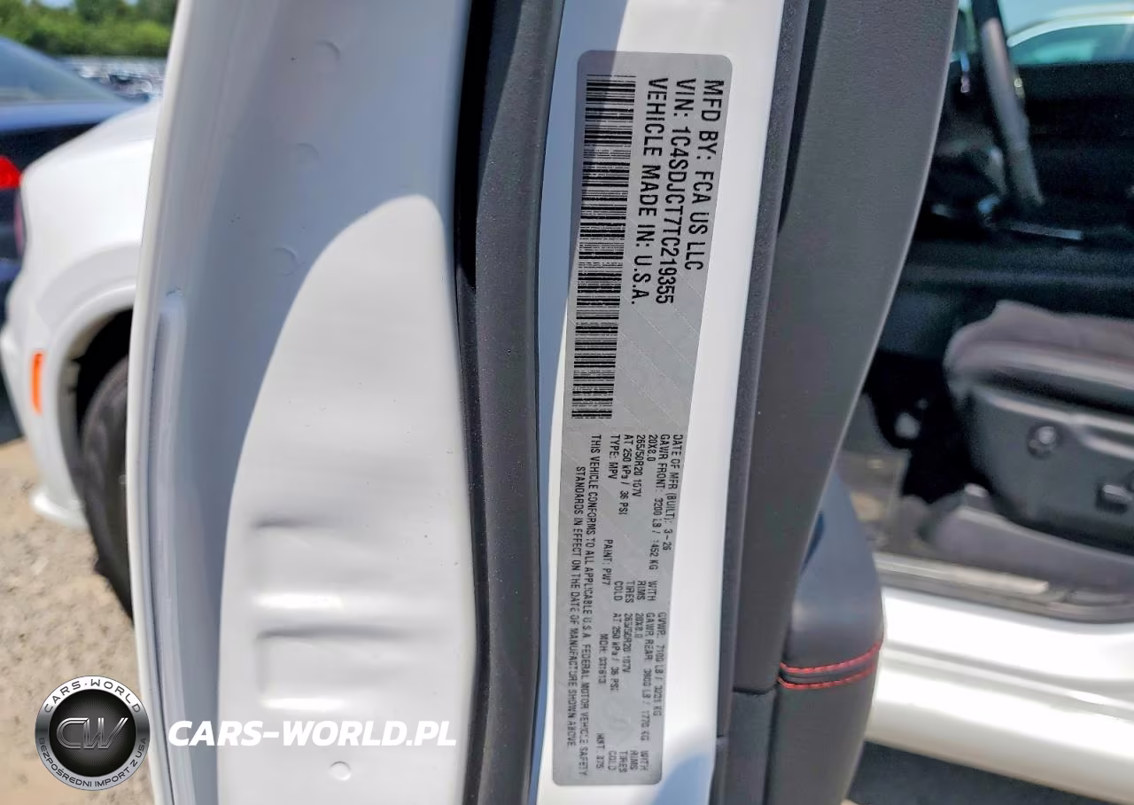 2026 Dodge Durango R-T VIN:1C4SDJCT7TC219355 - 13