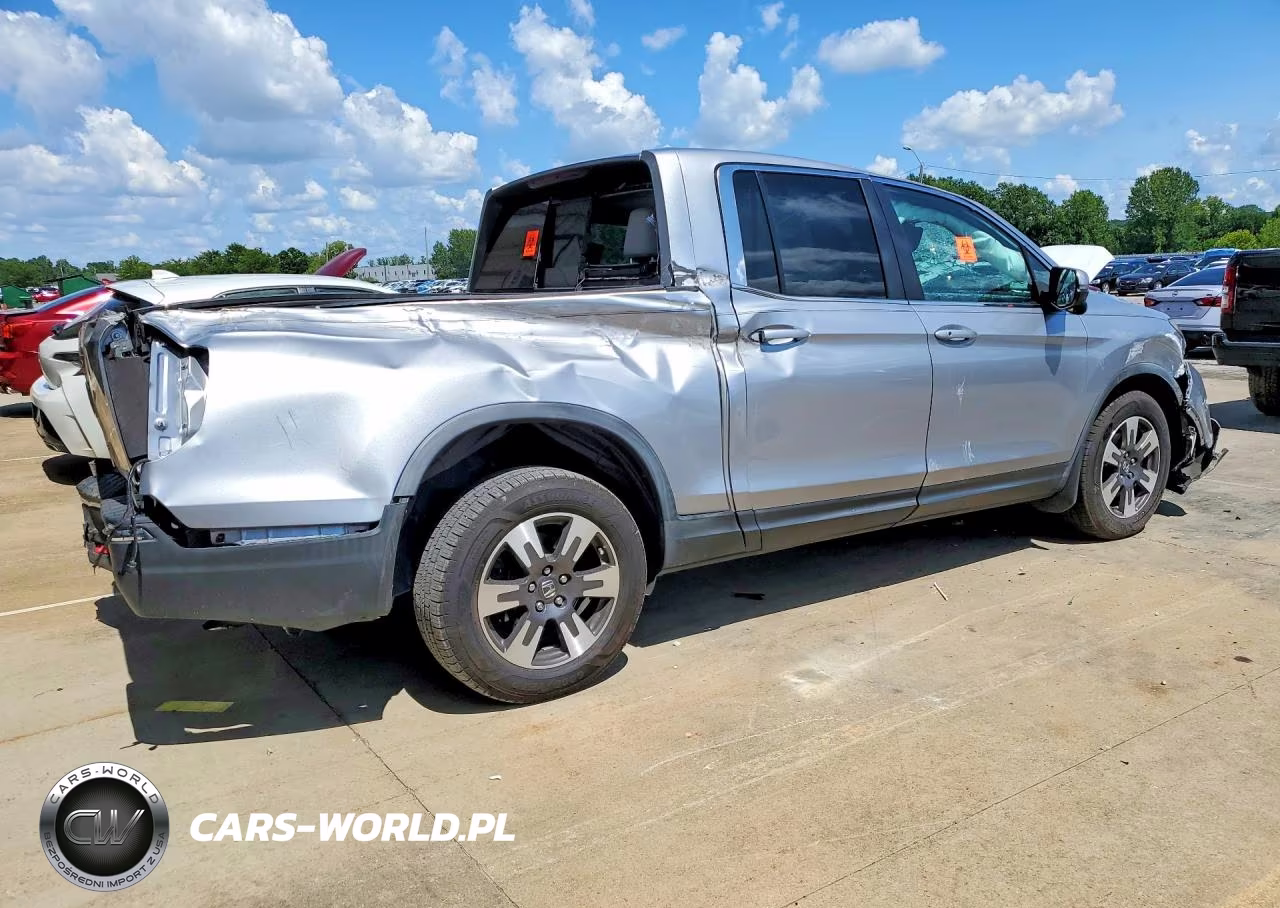 2019 Honda Ridgeline Rtl VIN:5FPYK2F68KB000599 - 3