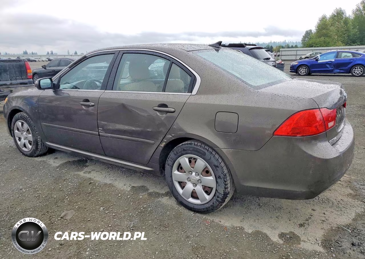 2009 Kia Optima Lx-Ex VIN:KNAGE228895308917 - 2