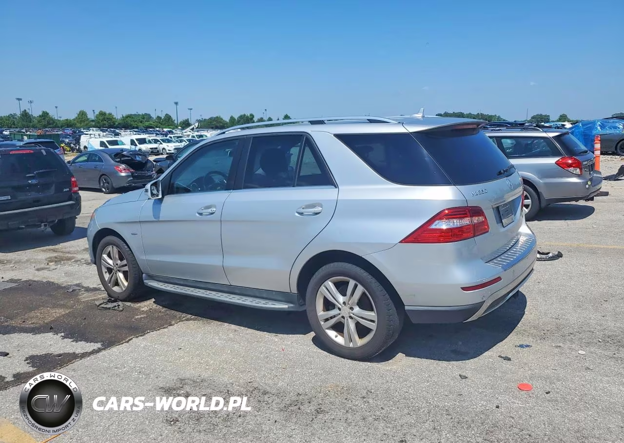 2012 Mercedes-Benz Ml 350 Bluetec VIN:4JGDA2EB4CA031315 - 2
