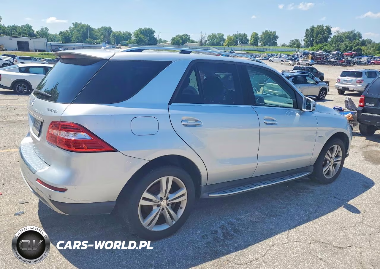 2012 Mercedes-Benz Ml 350 Bluetec VIN:4JGDA2EB4CA031315 - 3