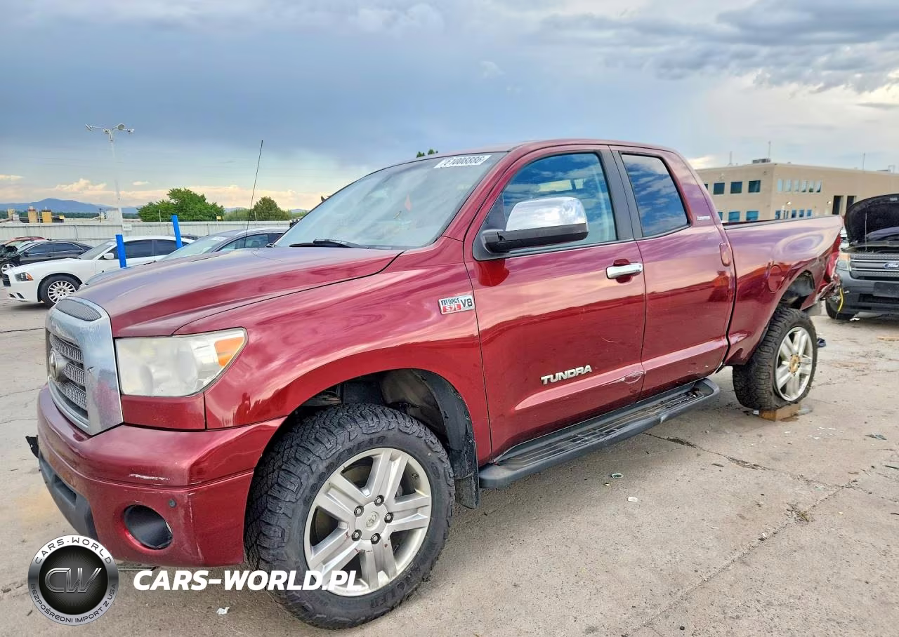 2008 Toyota Tundra Double Cab Limited VIN:5TFBV58158X077454 - 1