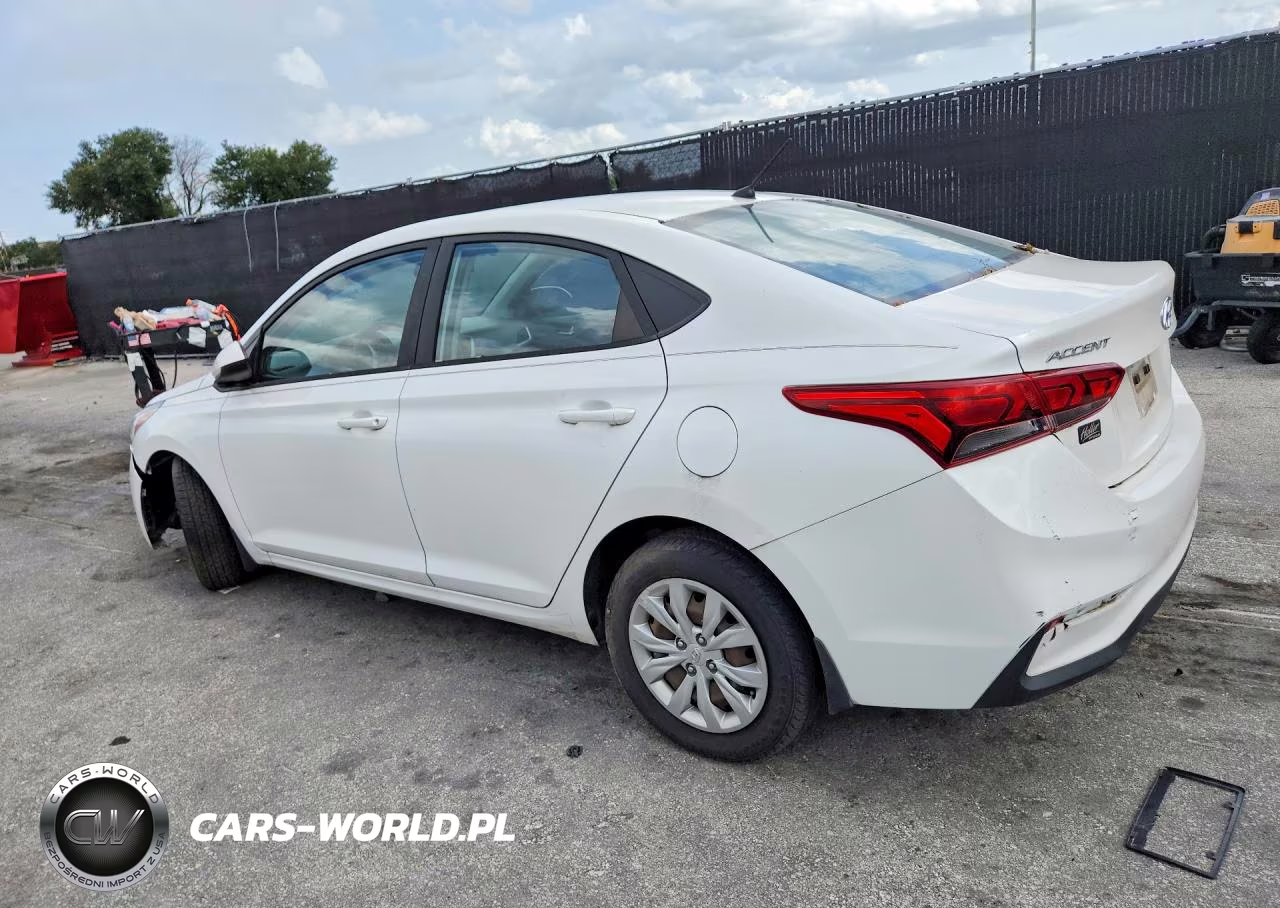 2019 Hyundai Accent Se VIN:3KPC24A34KE077018 - 2