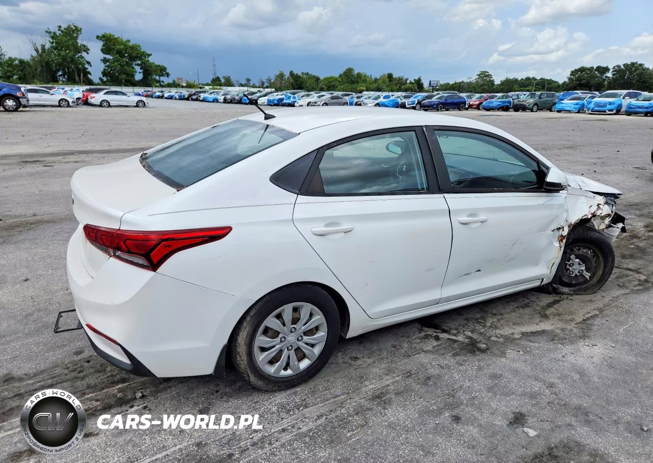 2019 Hyundai Accent Se VIN:3KPC24A34KE077018 - 3