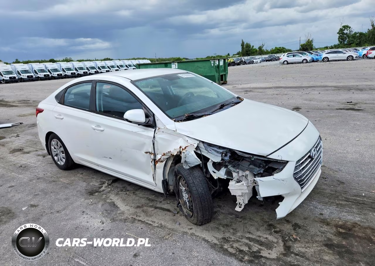 2019 Hyundai Accent Se VIN:3KPC24A34KE077018 - 4