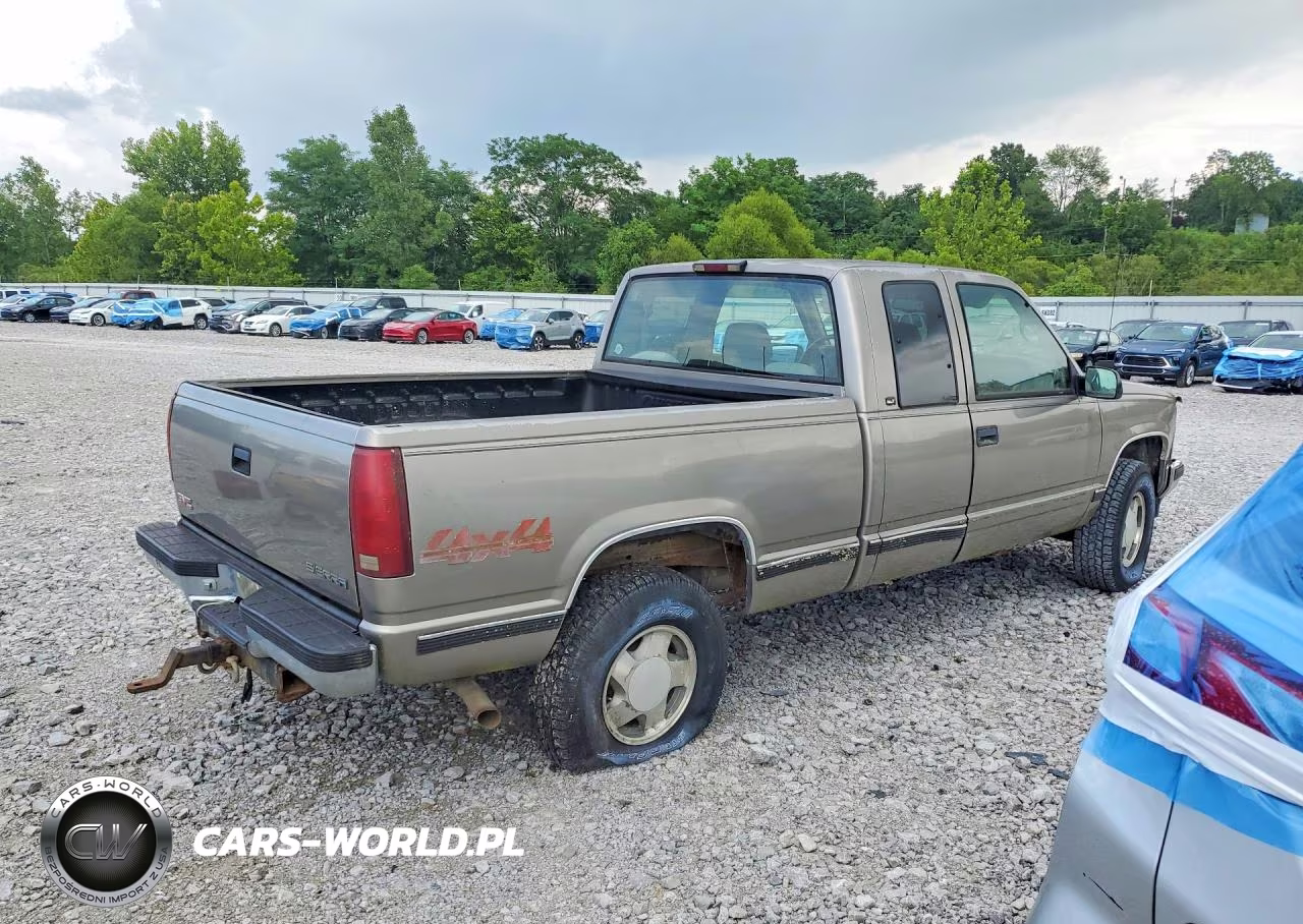 1998 GMC Sierra K1500 VIN:2GTEK19R1W1540543 - 3