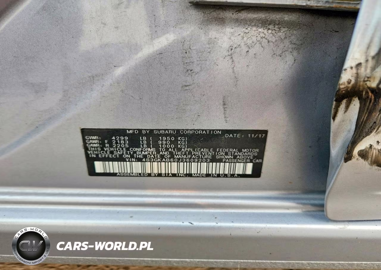 2018 Subaru Impreza Premium VIN:4S3GKAB60J3609203 - 12