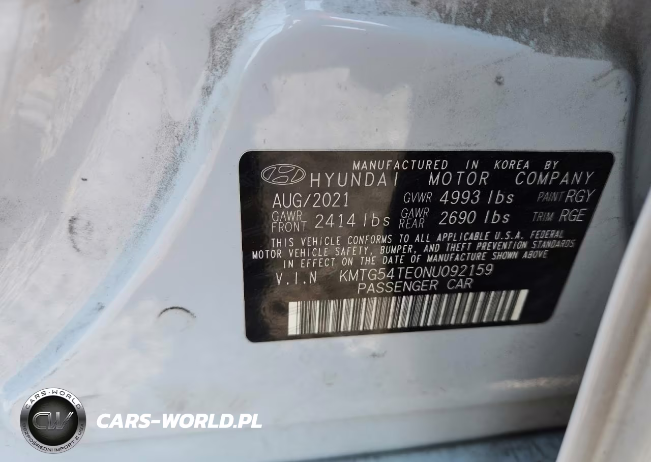 2022 Genesis G70 3.3T Standard VIN:KMTG54TE0NU092159 - 13