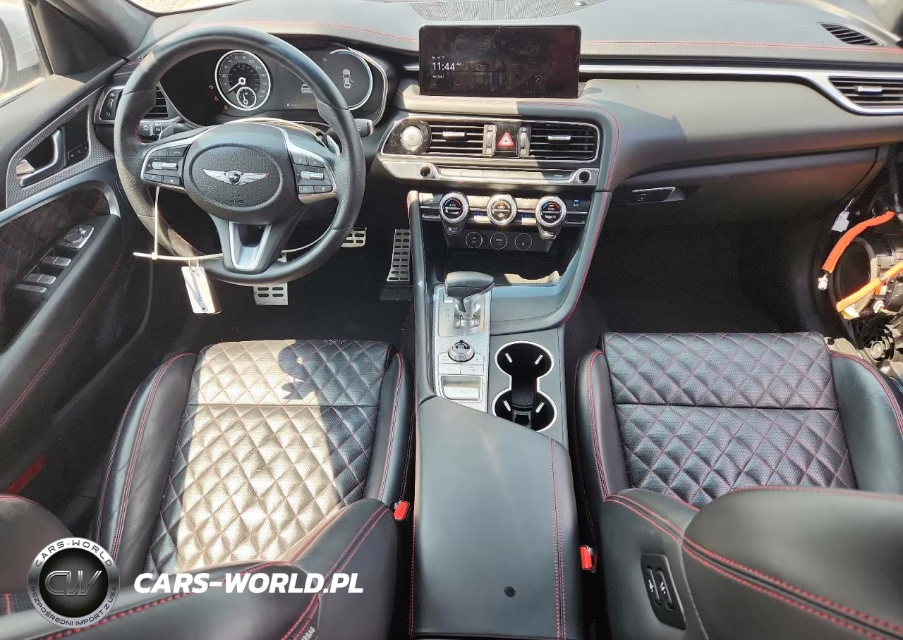 2022 Genesis G70 3.3T Standard VIN:KMTG54TE0NU092159 - 8