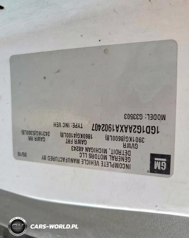 2010 GMC Savana Cutaway G3500 VIN:1GD1G2AAXA1902407 - 13