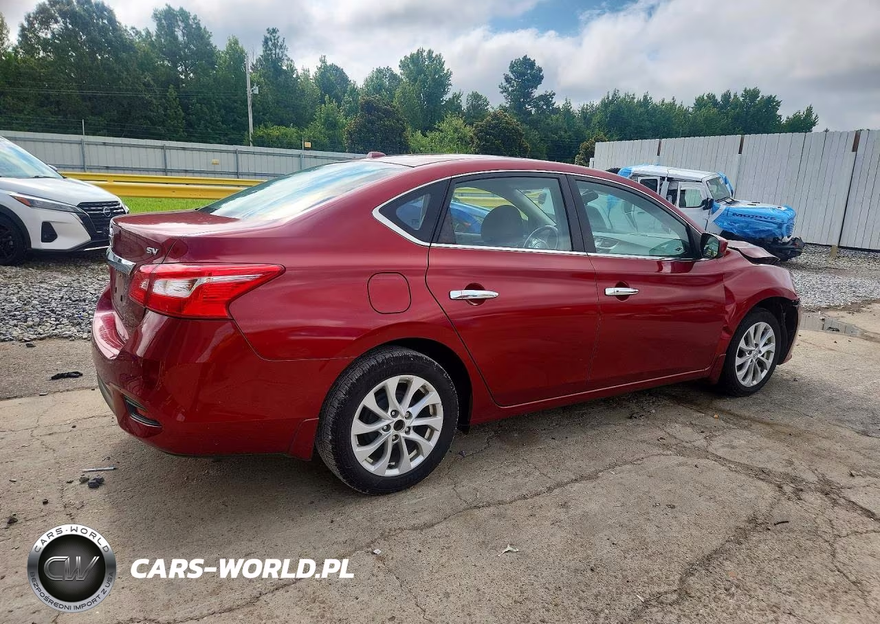 2018 Nissan Sentra Sv VIN:3N1AB7AP2JY284292 - 3