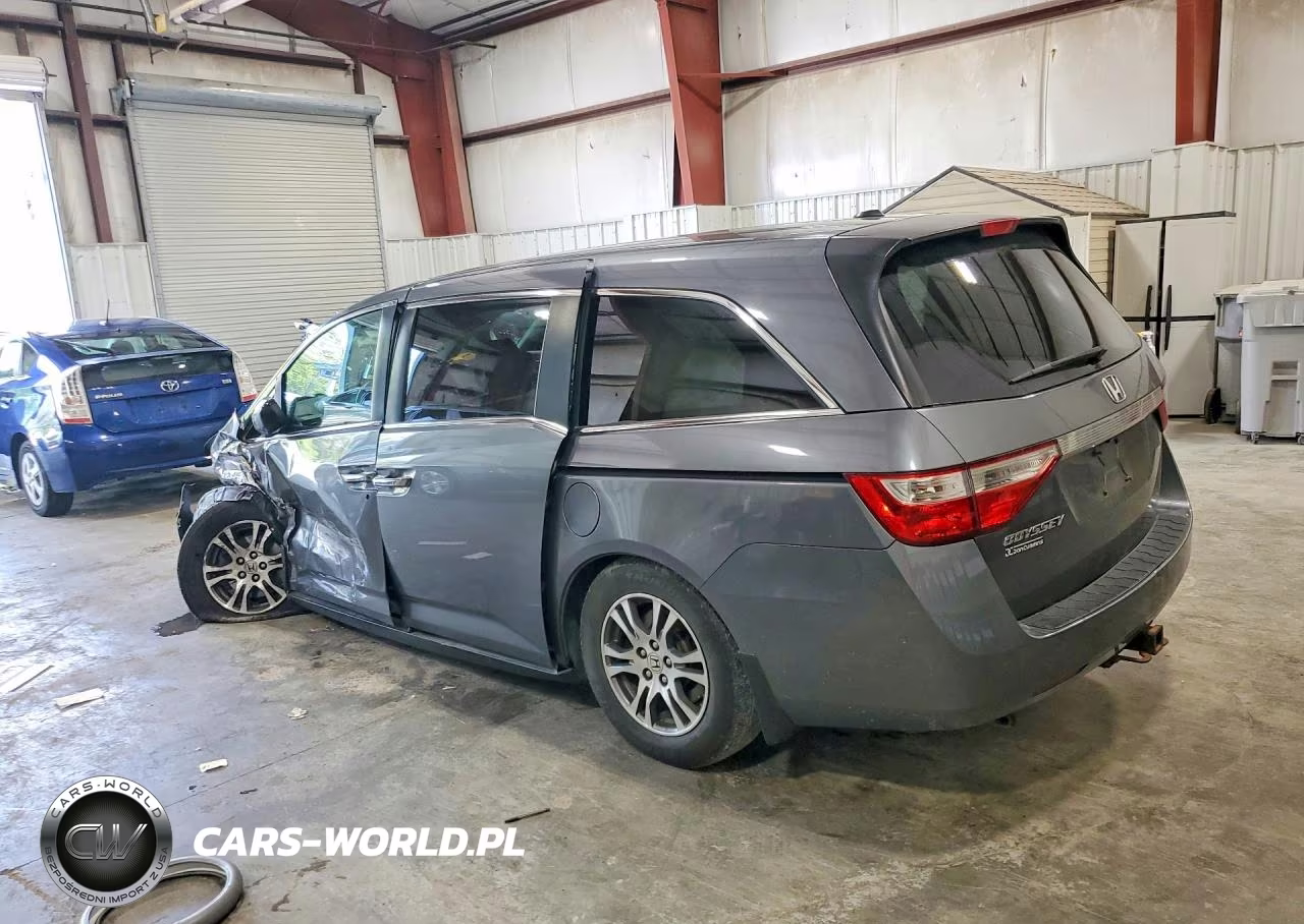 2012 Honda Odyssey Exl VIN:5FNRL5H64CB019791 - 2